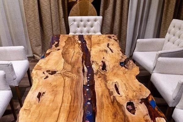 Изготовление мебели из эпоксидной смолы: пошаговая инструкция